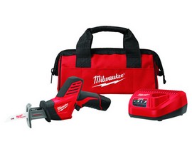 Milwaukee® M12 Hackzall 12 Volt Cordless Reciprocating Saw Kit - Brushed