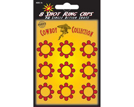 Parris Toys® Cowboy Collection 8-shot Single Action Ring Caps - 72 rounds