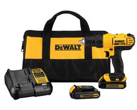 DeWalt® 20V Max Lithium Ion Cordless Compact Drill &amp; Driver Kit - Brushed