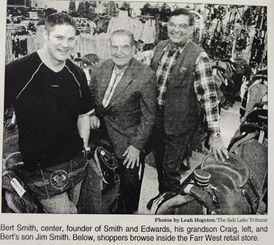 Bert Smith, Jim Smith, and Craig Smith