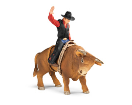 Schleich® Cowboy with Bull