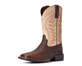 Ariat® Men's Amos Western Boot - Barley Brown