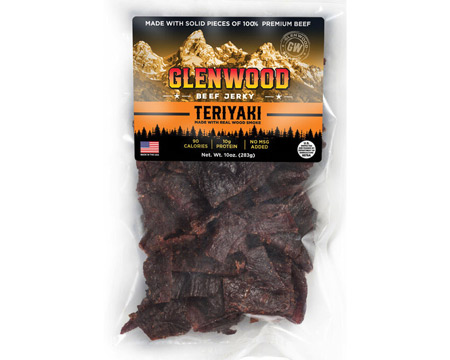 Glenwood Teriyaki Beef Jerky - 10 oz.