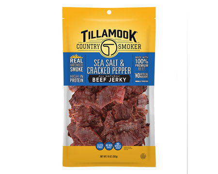 Tillamook® Sea Salt & Cracked Pepper Beef Jerky - 10 oz.