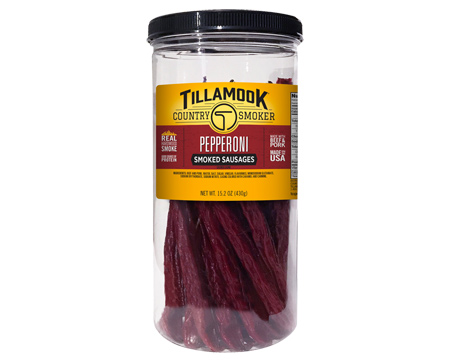 Tillamook® Pepperoni Smoked Sausage Stick Jar - 20 ct.