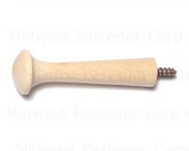 Midwest Fastener® Wooden Shaker Peg with Screw