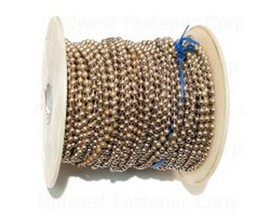 Midwest Fastener® #6 Nickel Ball Chain - Sold per Foot