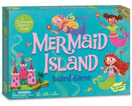 Peaceable Kingdom® Mermaid Island Board Game