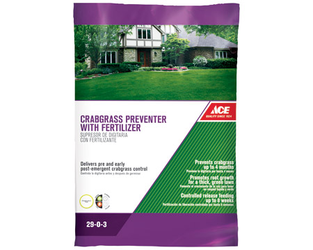Ace® 15M Lawn Fertilizer - Step 1 Crab Grass Preventer