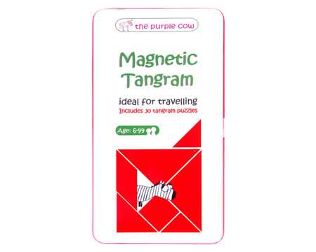 The Purple Cow® To Go - Magnetic Tangram