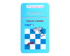 The Purple Cow® To Go - Magnetic Snakes & Ladders