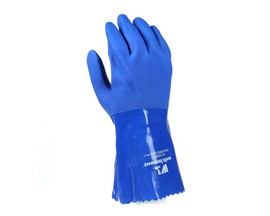 Wells Lamont® PVC Coated Heavy Duty 12-Inch Cuff Chemical Gloves