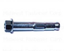 Midwest Fastener® Zinc Hex Nut Sleeve Anchor