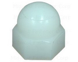 Midwest Fastener® Nylon Coarse Cap Nut