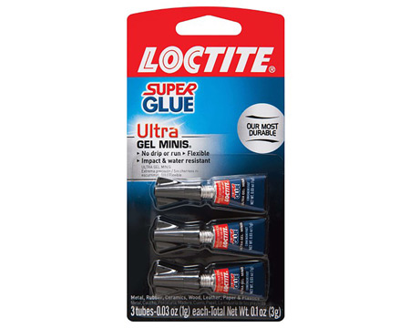 Loctite® Ultra Gel Minis High Strength Ethyl Cyanoacrylate Super Glue 0.1 oz