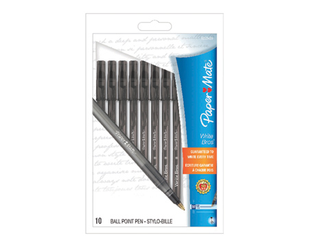 Papermate® Write Bros Black Ball Point Pen 10 pk