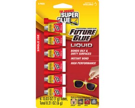 The Original Super Glue® Future Glue Liquid Instant Bond Single Use Super Glue - 6 Pack