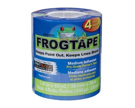 FrogTape Pro Grade 1.41 in. W X 60 yd L Blue Medium Strength Painter's Tape 4 pk