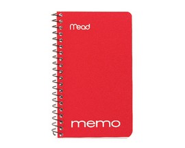 Mead® 3 in. W x 5 in. L Wire bound Memo Book