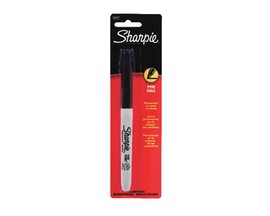 Sharpie® Black Fine Tip Permanent Marker 1 pack