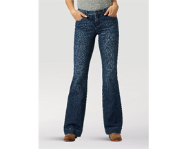 Wrangler® Women's Retro Mae Wide Leg Trouser Jeans