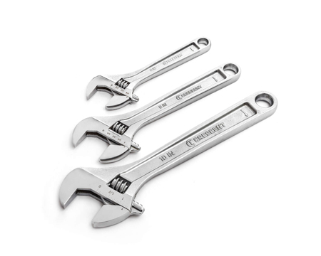 Crescent  Adjustable Wrench Set 3 pc