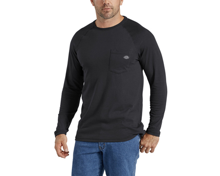 Dickies® Men's Cooling Long Sleeve T-Shirt