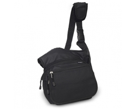 Everest® Black Messenger Bag - Medium
