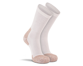 Fox River Socks® White Steel-Toe Heavyweight Crew Socks - 2 Pack