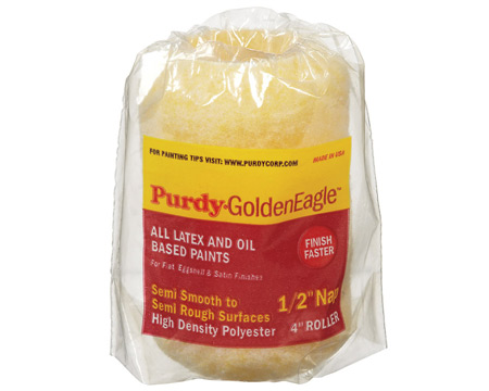 Purdy® GoldenEagle™ 4 In. High Density Polyester 1/2 In. Nap Roller