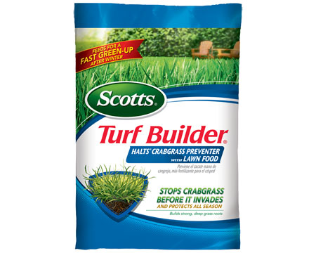 Scotts® Turf Builder® Halts Crabgrass Preventer with Lawn Food - 5M