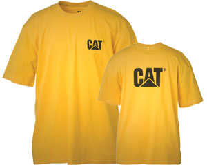 CAT Men's Trademark Short Sleeve Tee