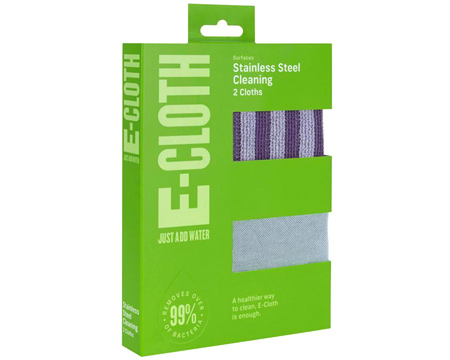 E-Cloth® Stainless Steel Cleaning Cloth - 2 Pack