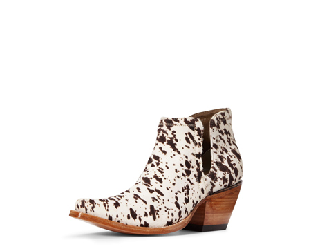 Ariat® Women's Dixon Haircalf Western Bootie - Cow Hair On