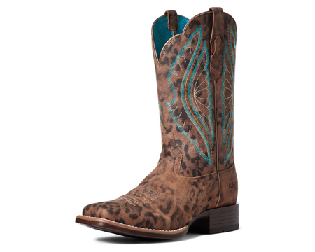 Ariat® Women's PrimeTime Western Boot- Faded Leopard