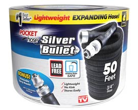 Pocket Hose® Silver Bullet™ 3/4 In. Expanding Water Hose - 50 ft.