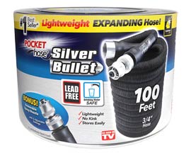 Pocket Hose® Silver Bullet™ 3/4 In. Expanding Water Hose - 100 ft.