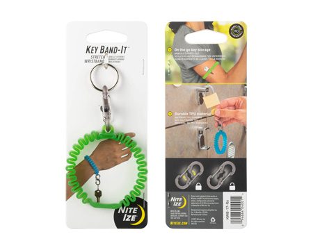 Nite Ize® Key Band-It Stretch Wristband - Lime Green