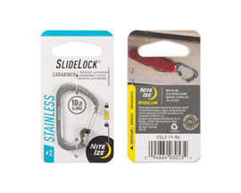 Nite Ize® SlideLock Carabiner #2 - Stainless Steel
