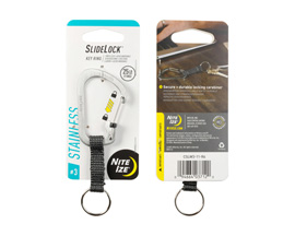 Nite Ize® SlideLock Key Ring #3 - Stainless 