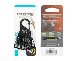 Nite Ize® KeyRack Steel S-Biner - Black