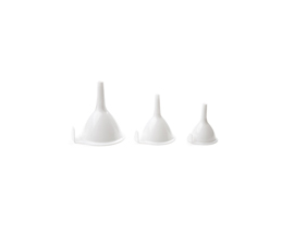 Fox Run® White Plastic Funnel Set