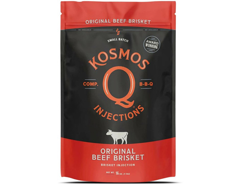 Kosmos Q® 16 oz. Meat Injection Seasoning - Original Beef Brisket