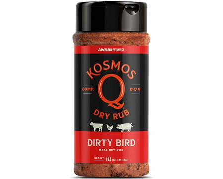 Kosmos Q® 11 oz. Meat Dry Rub - Dirty Bird