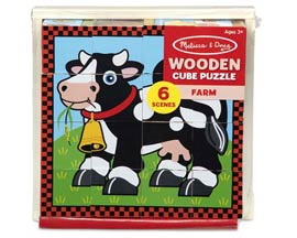 Melissa & Doug® Farm Cube Puzzle
