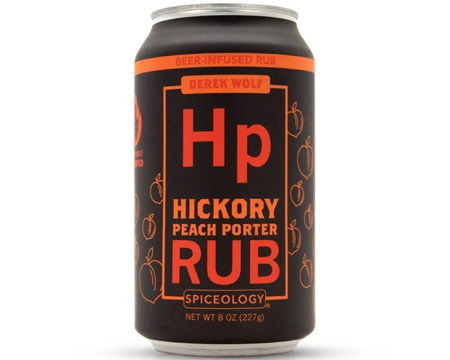 Spiceology® 8 oz. Derek Wolf Hickory Peach Porter Rub