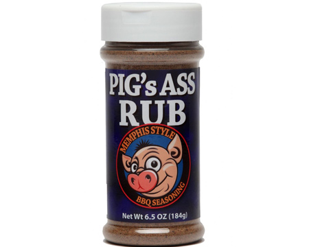 Pig's Ass® 6.5 oz. Memphis Style BBQ Seasoning & Rub