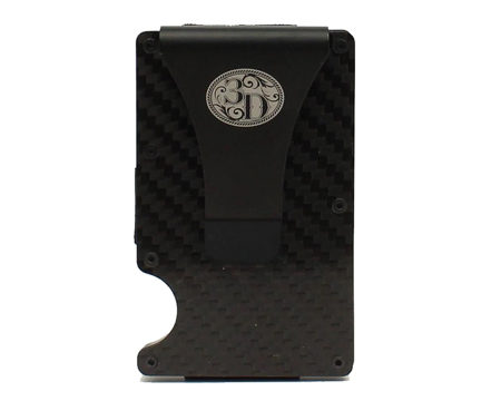 M&F Western Products® 3D Men's Gunmetal Black Smart Wallet