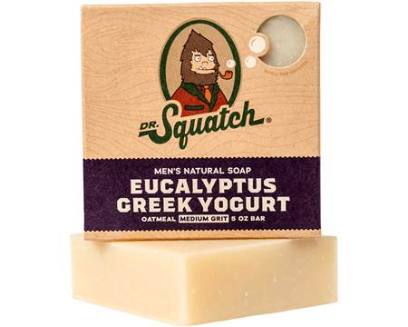 Dr. Squatch® Eucalyptus Greek Yogurt Bar Soap