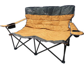 Mountain Summit Gear® 2-Person Low Seated Loveseat Camping Chair - Tan